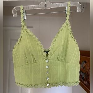 KENDALL & KYLIE Bralette Cropped Tank Top Women